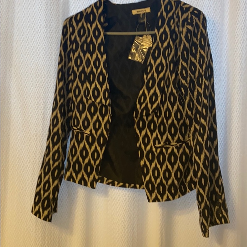 Patterned blazer